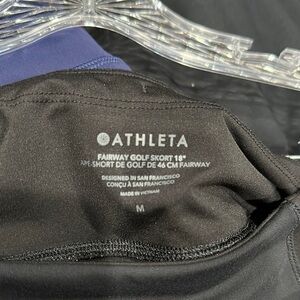 Athleta Black Fairway Golf Skort